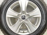 ダンロップ ウィンターマックス SJ8 225/65R17  /トヨタ純正  7.0J+35 114.3-5穴 4本