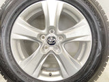 ダンロップ ウィンターマックス SJ8 225/65R17  /トヨタ純正  7.0J+35 114.3-5穴 4本