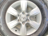 ブリヂストン ブリザック DM-V2 275/65R17  /トヨタ純正  7.5J+25 139.7-6穴 4本