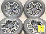 グッドイヤー アイスナビ 6 225/55R17  /スバル純正  7.0J+48 100-5穴 4本