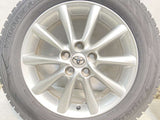 ダンロップ ウィンターマックス WM02 215/60R17  /トヨタ純正  7.0J+50 114.3-5穴 4本
