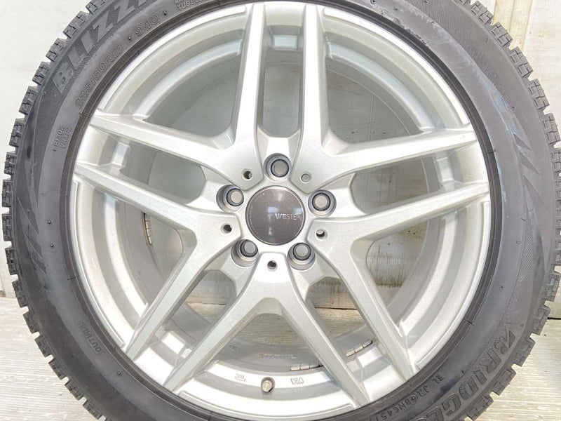 ブリヂストン ブリザック VRX 225/50R17 / WESTER 7.5J+40 112-5穴 4本 – タイヤ・ホイールカンパニー