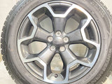 ダンロップ ウィンターマックス SJ8 225/60R17  /スバル純正  7.0J+48 100-5穴 4本