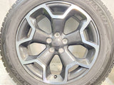 ダンロップ ウィンターマックス SJ8 225/60R17  /スバル純正  7.0J+48 100-5穴 4本