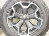 ダンロップ ウィンターマックス SJ8 225/60R17  /スバル純正  7.0J+48 100-5穴 4本