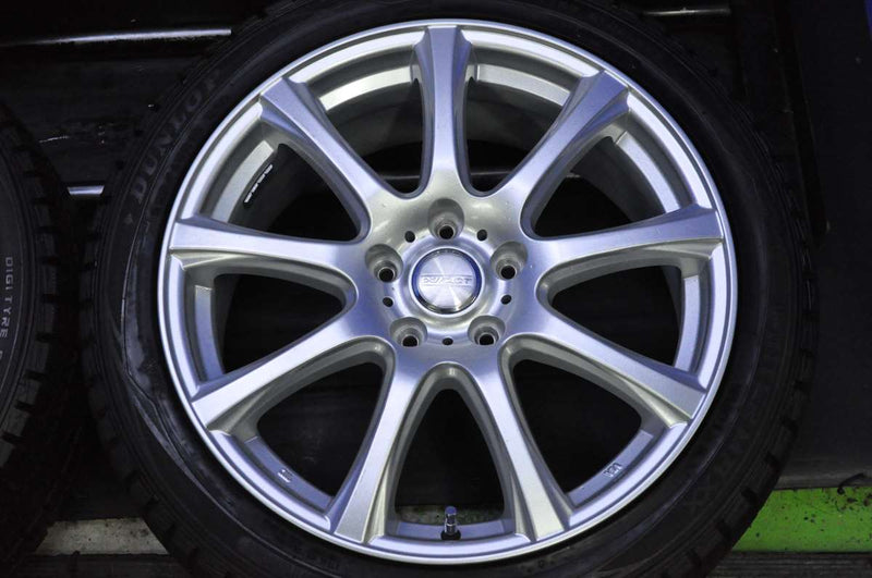 ダンロップ ウィンターマックス WM01 225/45R18 /Dufact 18x7.5 55 114.3-5穴