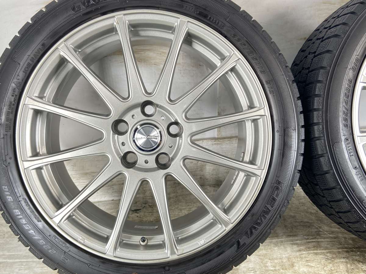 グッドイヤー アイスナビ 7 225/45R18 / LLIMIERE 7.5J+42 114.3-5穴 4 