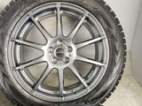 ヨコハマ アイスガード G075 225/55R18  /　 シュナイダー 7.0J+48 100-5穴 4本