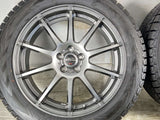ヨコハマ アイスガード G075 225/55R18  /　 シュナイダー 7.0J+48 100-5穴 4本