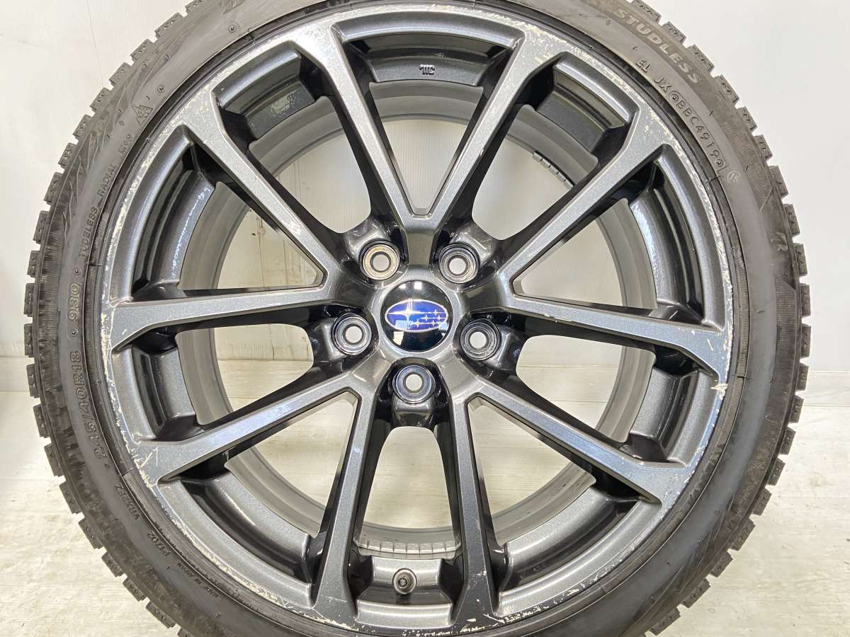 ブリヂストン ブリザック VRX2 245/40R18 /スバル純正 8.5J+55 114.3-5 