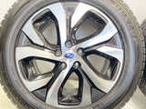 ダンロップ ウインターマックス SJ8プラス 225/60R18  /スバル純正  7.0J+55 114.3-5穴 4本