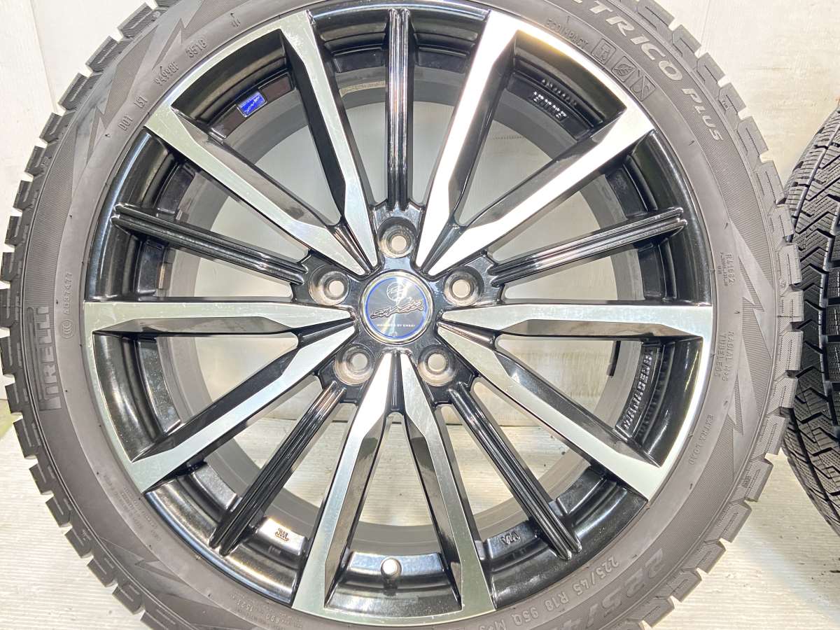 ピレリ- スタッドレスタイヤ225/45R18 4本セット（ピレリ アイス 