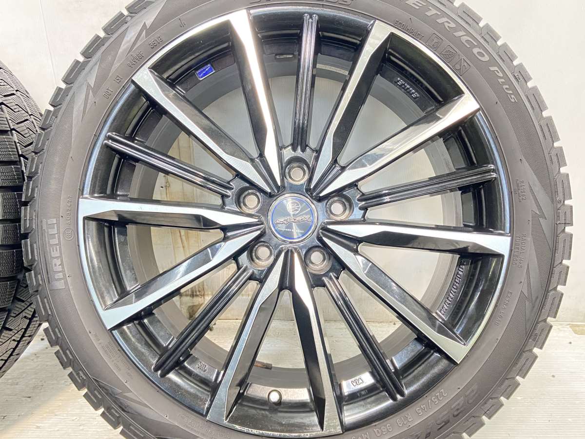 ピレリ アイスアシンメトリコ+ 225/45R18 / スマック 7.0J+48 114.3-5 