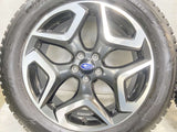 ブリヂストン ブリザック DM-V3 225/55R18  /スバル純正  7.0J+55 100-5穴 4本
