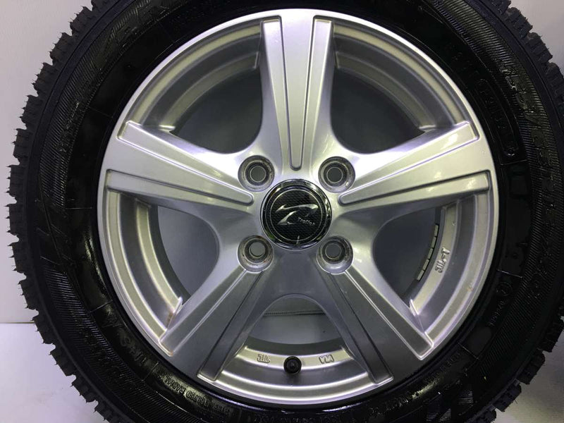 トーヨータイヤ ガリット GIZ 155/65R13 /WEDS トレファー 13x4.0 42 100-4穴