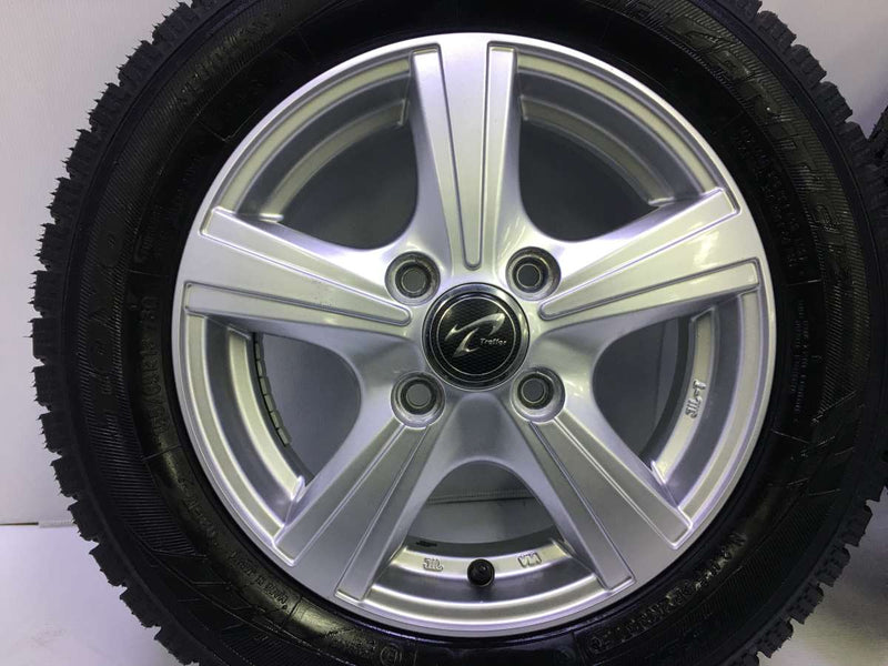 トーヨータイヤ ガリット GIZ 155/65R13 /WEDS トレファー 13x4.0 42 100-4穴