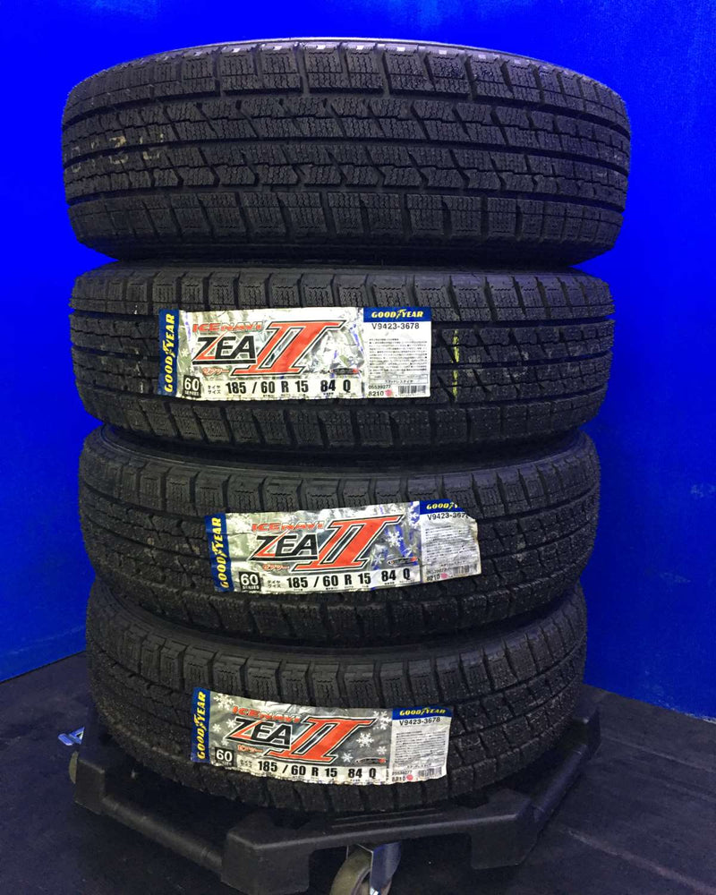 グッドイヤー アイスナビ ZEA2 185/60R15 /Euro・S 15x6.0 45 100-5穴