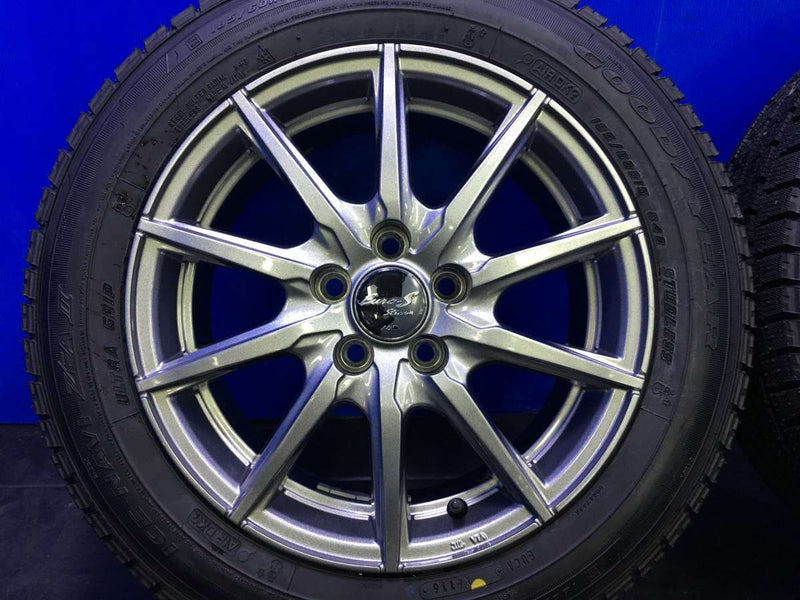 グッドイヤー アイスナビ ZEA2 185/60R15 /Euro・S 15x6.0 45 100-5穴