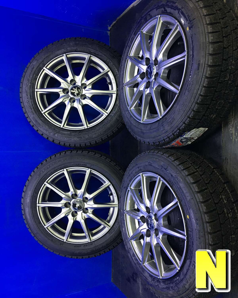 グッドイヤー アイスナビ ZEA2 185/60R15 /Euro・S 15x6.0 45 100-5穴