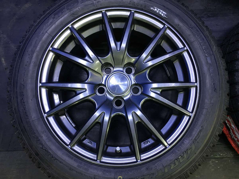 トーヨータイヤ ガリット G5 185/60R15 /WEDS VELVA 15x6.5 40 100-5穴